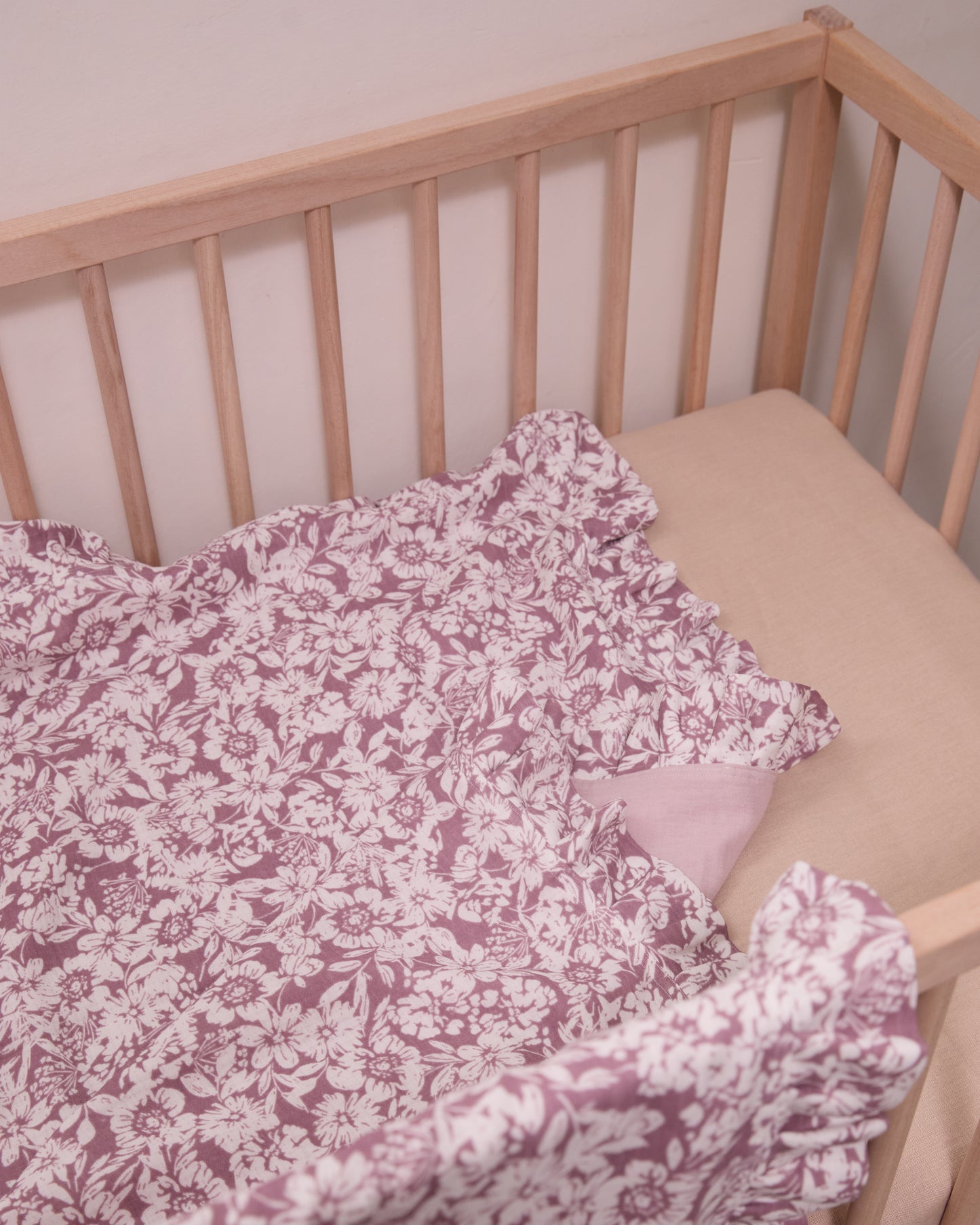 Blush Meadow Grow-With-Me Baby Blanket