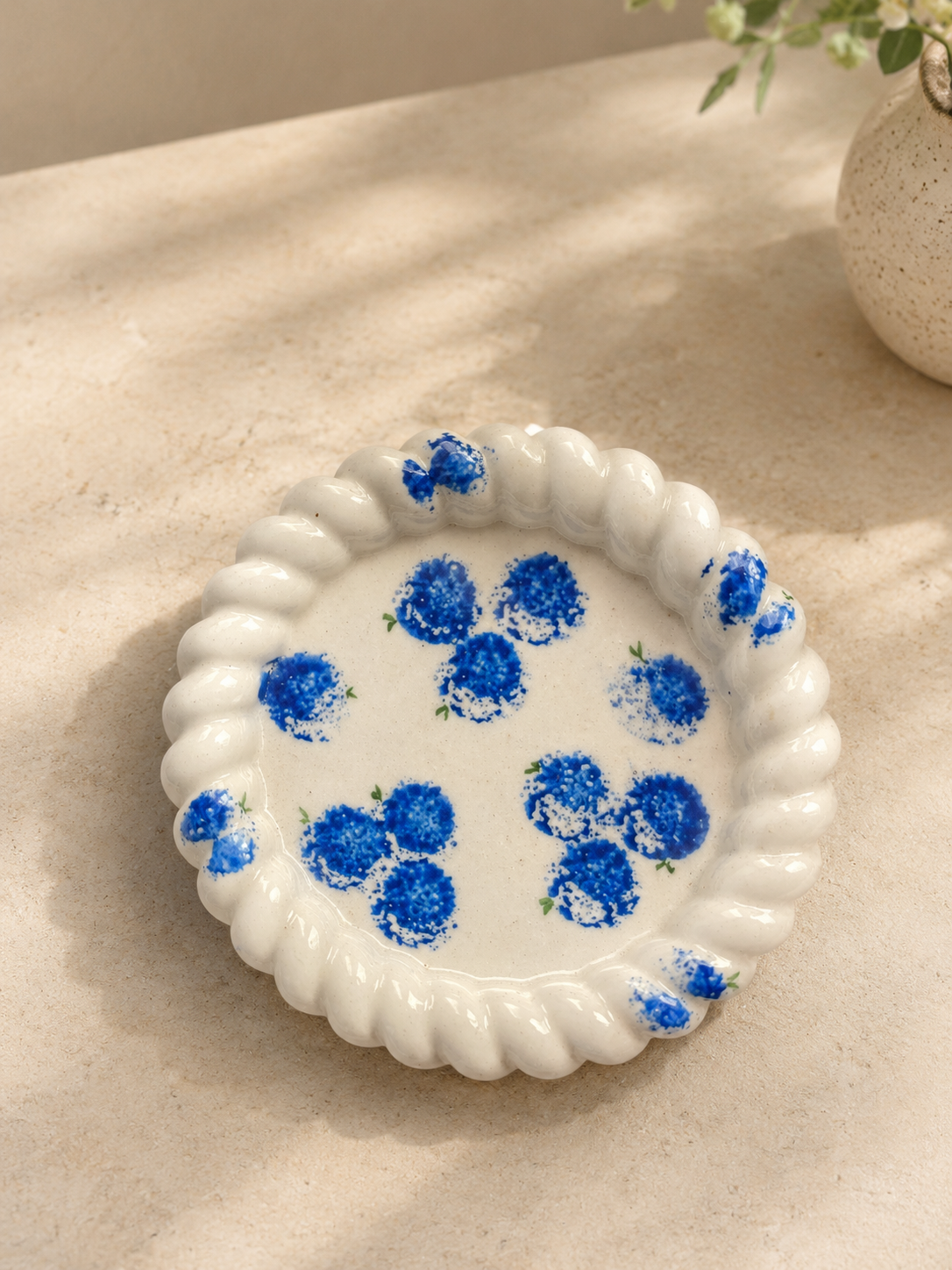 Berry Blue Trinket Tray