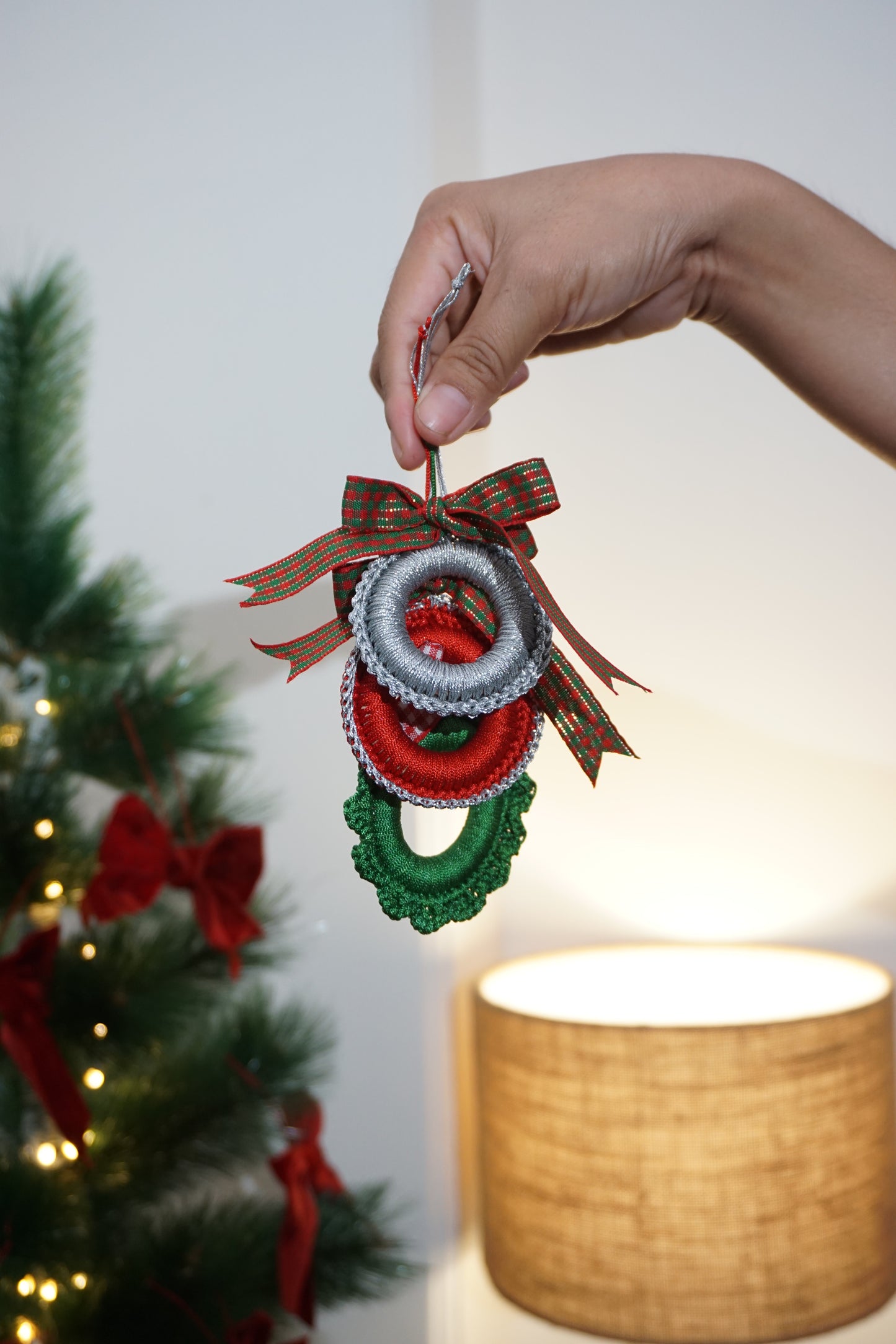 ARTISANAL CHRISTMAS ORNAMENT(Silver)