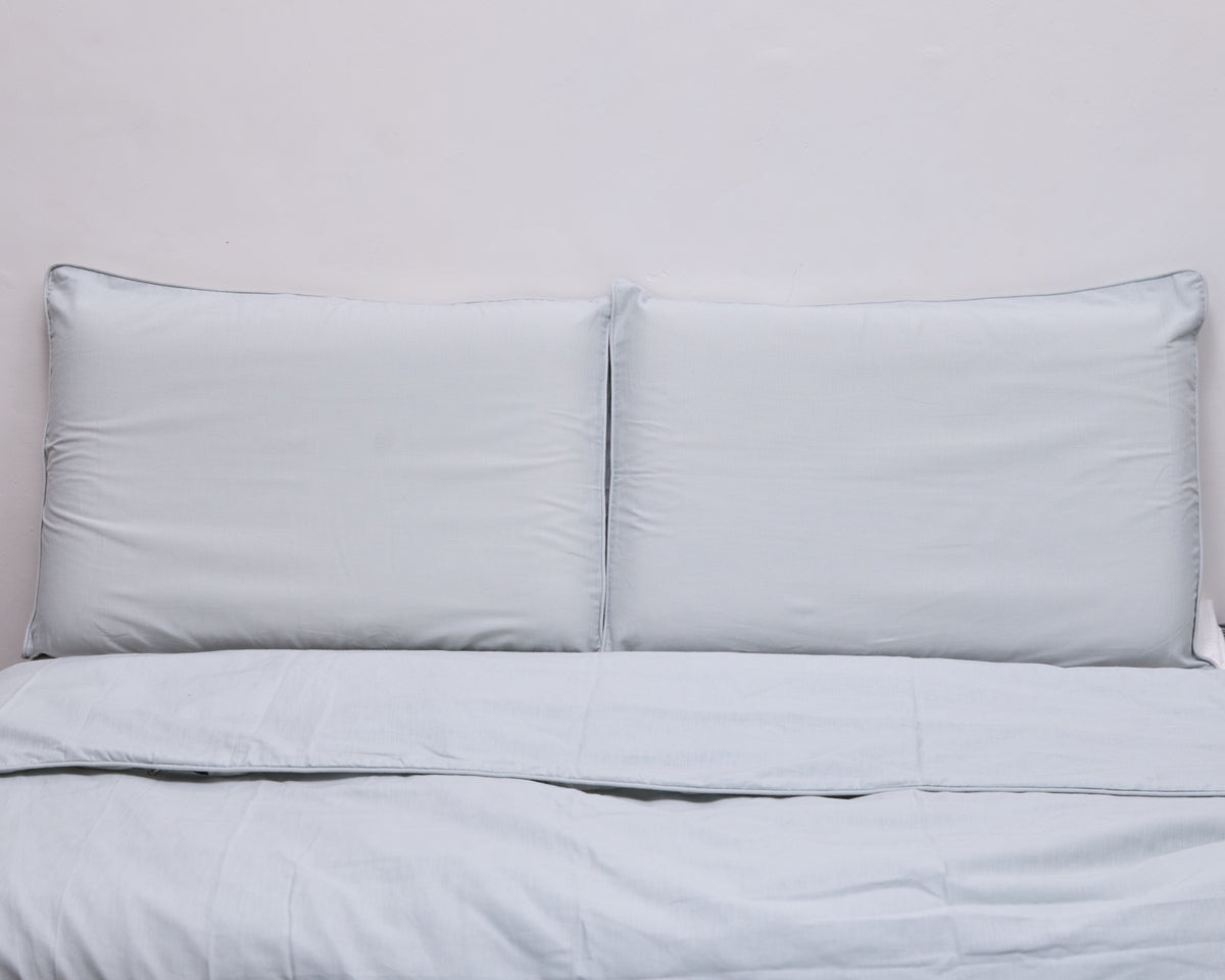 Cloud Mist Linen Duvet Set