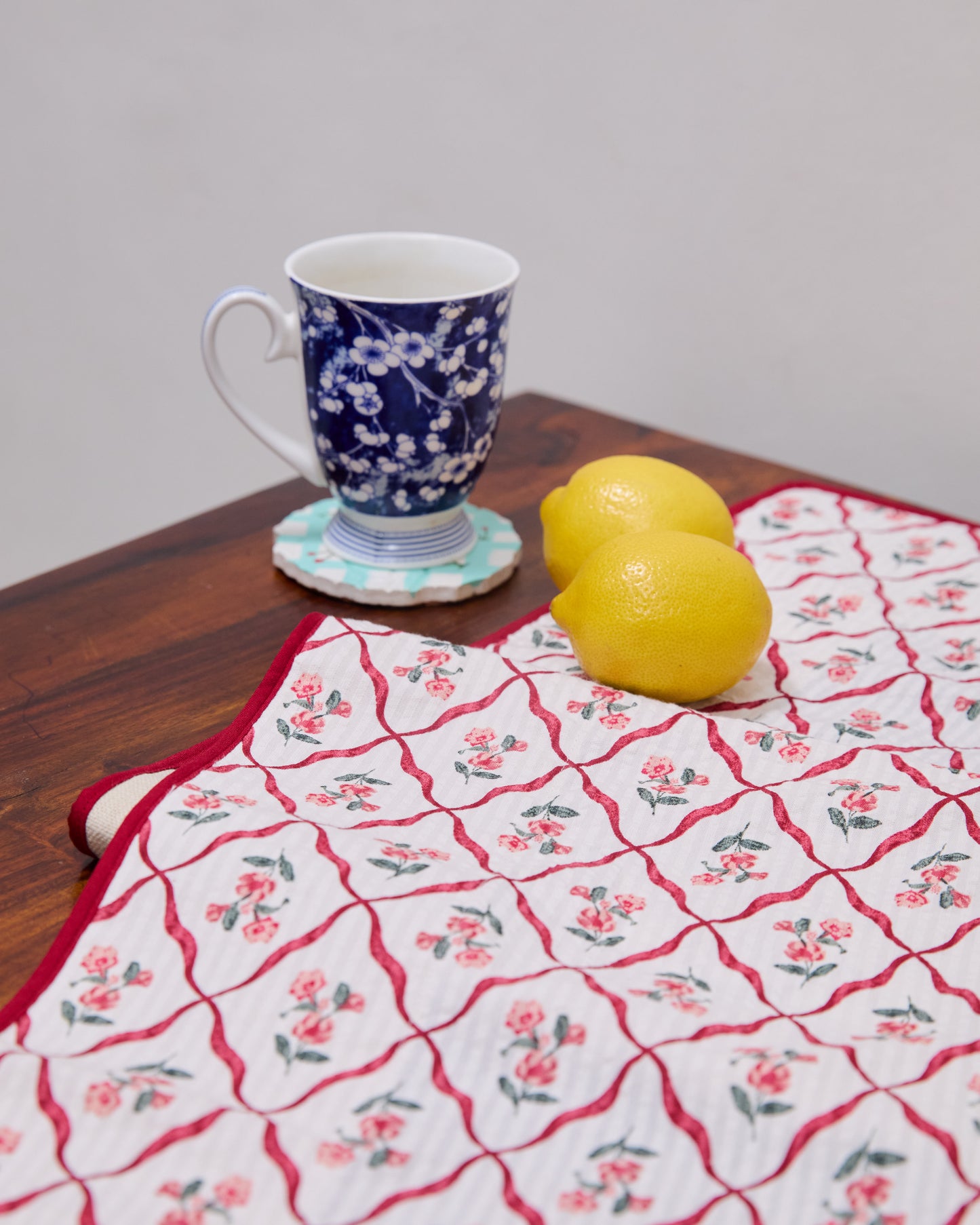Blossom Grid Table Runner