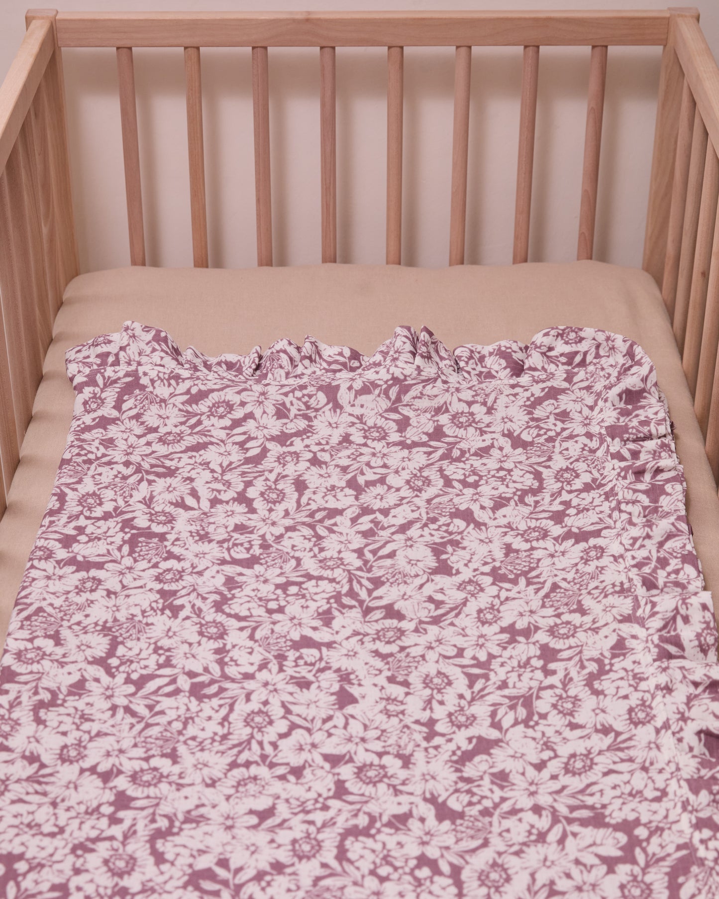 Blush Meadow Grow-With-Me Baby Blanket