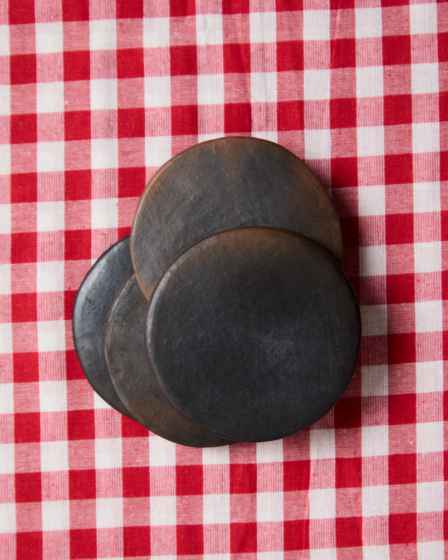 Longpi Pottery Coasters (Set of 4)