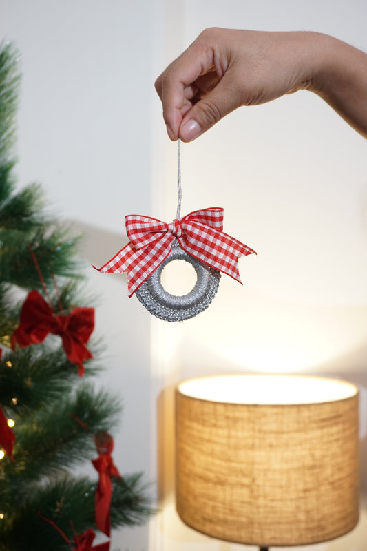 ARTISANAL CHRISTMAS ORNAMENT(Silver)