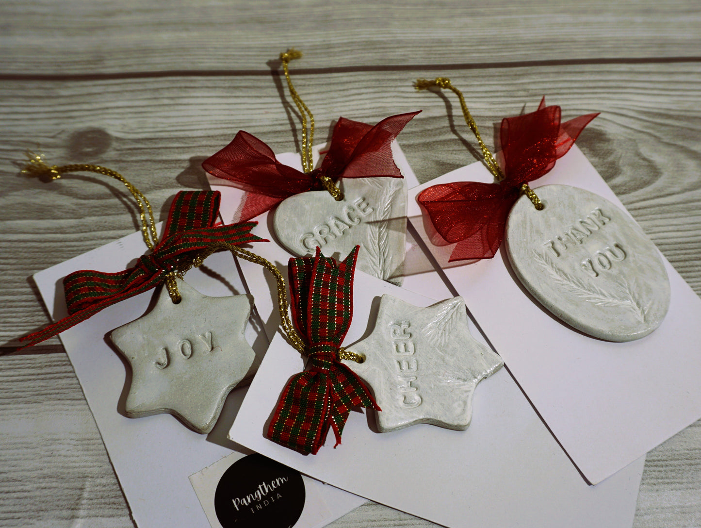 FESTIVE CLAY CHARMS