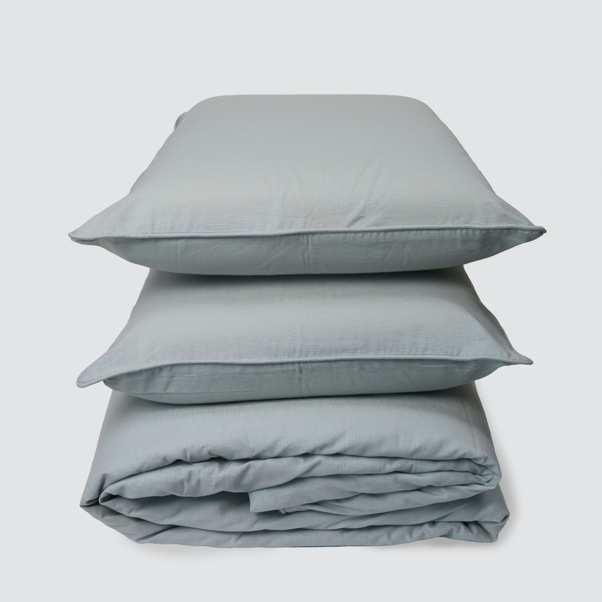Cloud Mist Linen Duvet Set