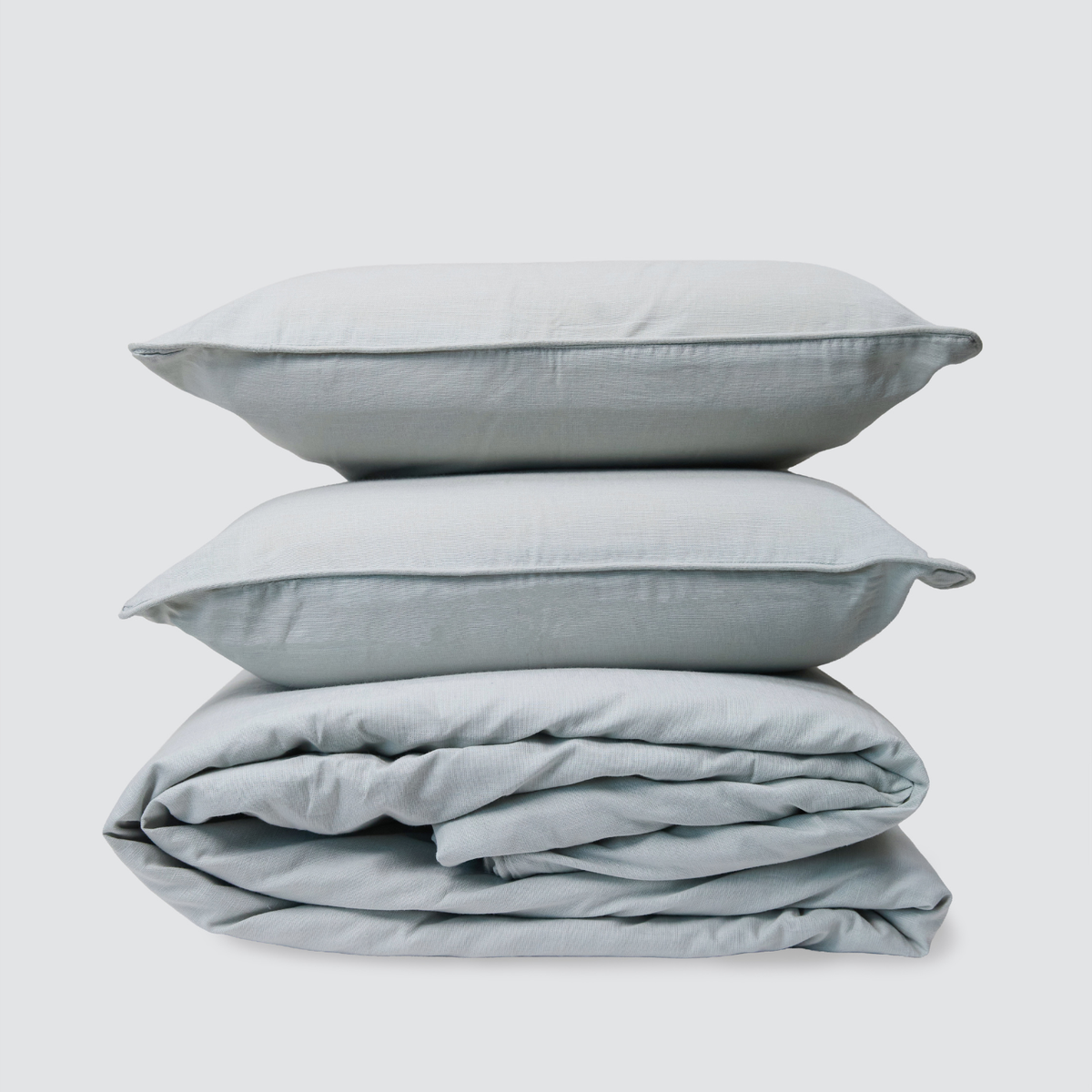 Cloud Mist Linen Duvet Set